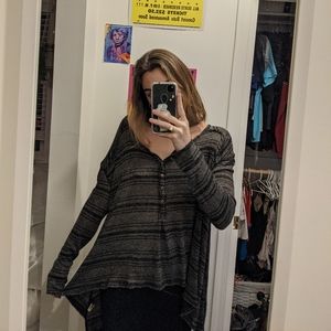 Black Free People Sweater-Shirt